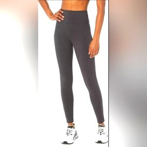 Sz Medium Juniors Womens High Waisted Full Length Leggings yoga exercise gym New